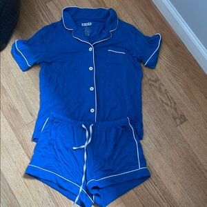 Katie J NYC JUNIOR LYNN SHORTS LOUNGE SET - SOLID